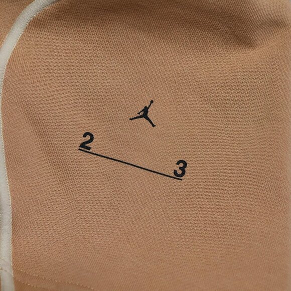 Jordan 23 Engineered Shorts Mens Medium Tan Beige Drawstring Athletic DV7685-277 - Picture 4 of 16